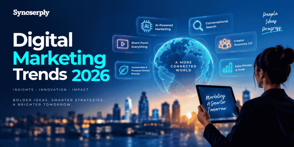 The Future is Now: Key Digital Marketing Trends Shaping 2026 and Beyond digital marketing trends
